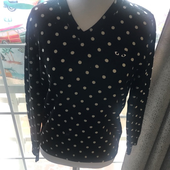 Comme des Garcons Sweaters - Play comme des garçons Logo sweater